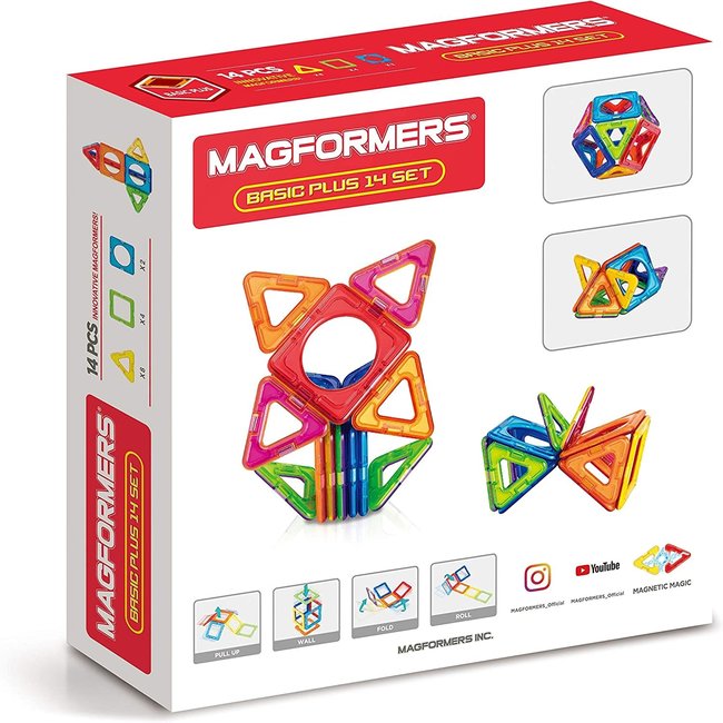 Magformers Basic Plus 14pcs Set 715013
