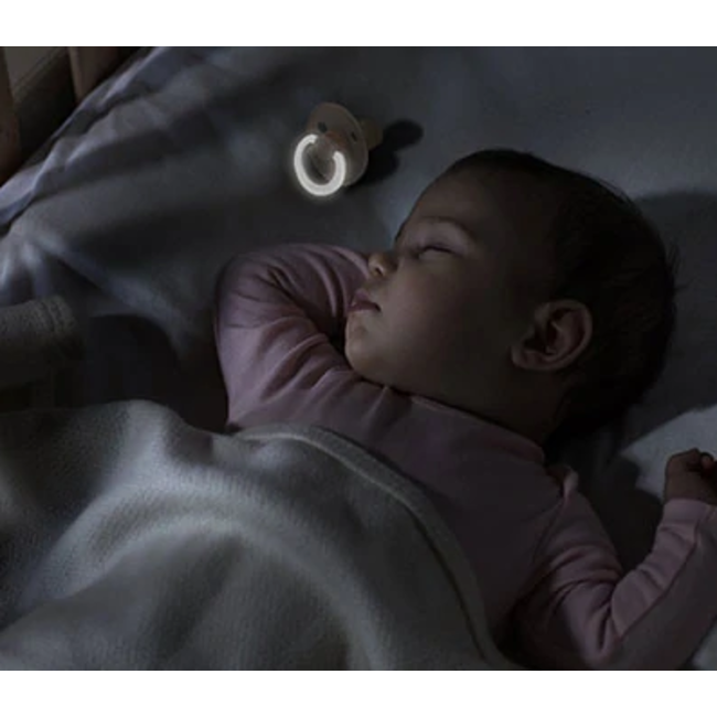 Bibs Glow Pacifier Night - Cloud