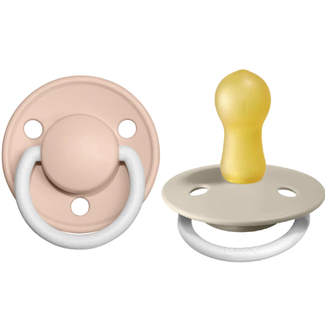 Bibs Glow Pacifier Night - Blush/Vanilla