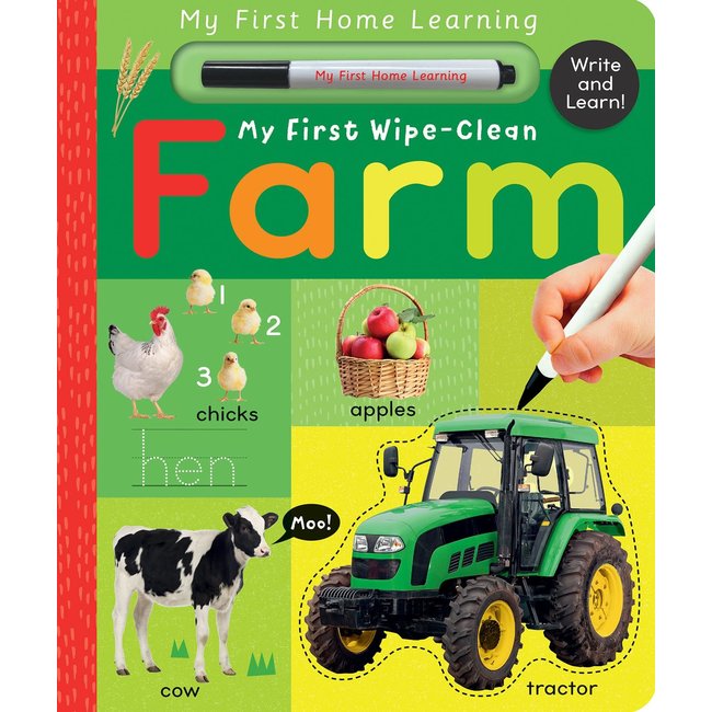My First Wipe Clean Book: Farm