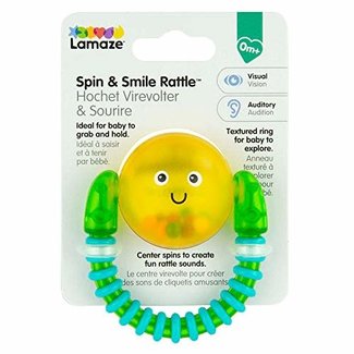 Lamaze Spin & Smile Rattle  L23146