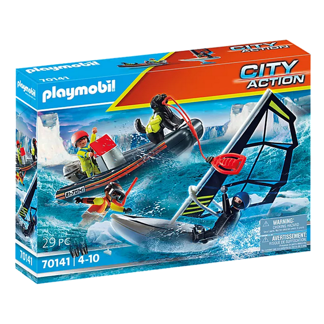 Playmobil City Action - Water Rescue with Dog 70141