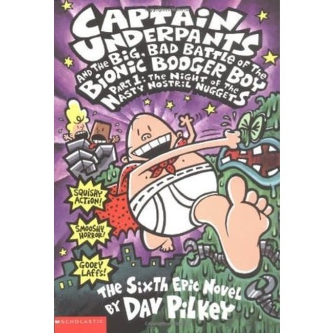 Captain Underpants  B6 : Booger Boy Pt 1