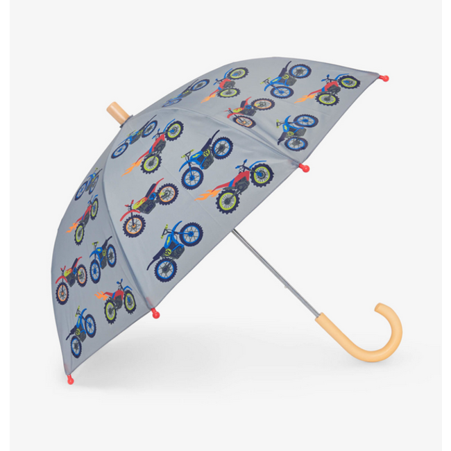 Hatley Umbrella Blazing Dirt Bikes - Kaos Kids