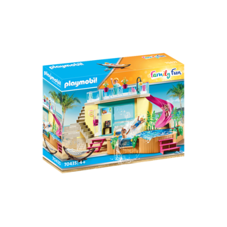 Playmobil Family Fun 70435 Bungalow With Pool