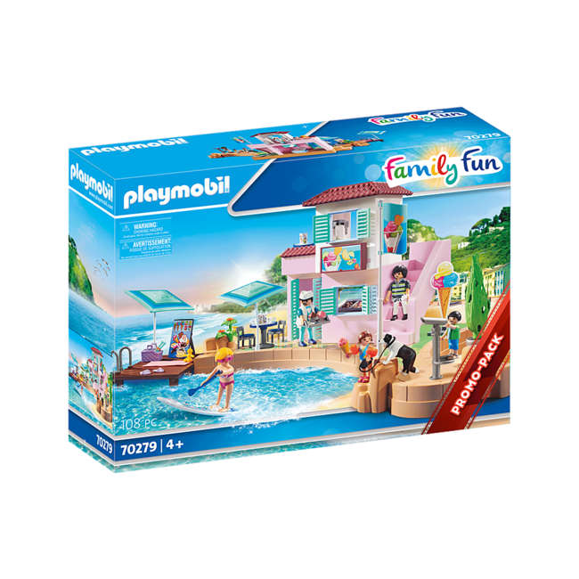 Playmobil Family Fun - Sunburnt Swimmer 70112 (for Kids 4 to 10 Years Old)