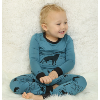 Bamboo Long Sleeve Pajama Set (West Coast) 