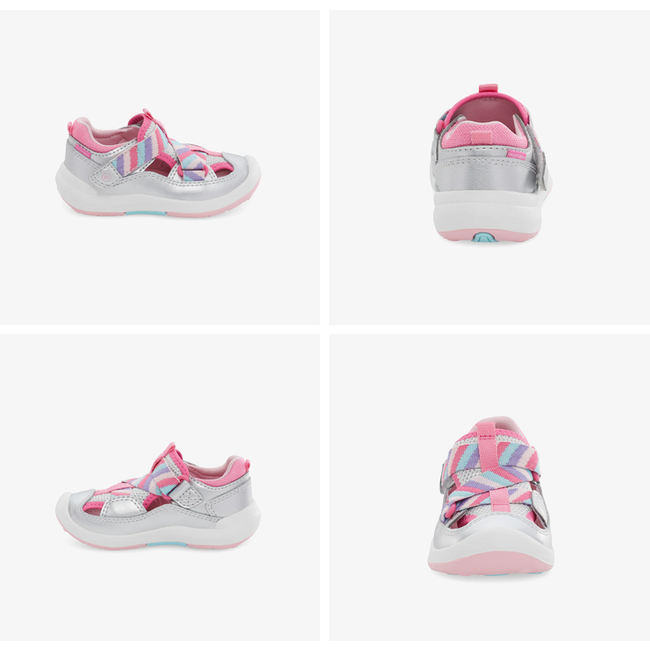 Stride Rite SRT Surf Silver Rainbow BG031202