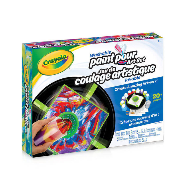 Crayola Washable Paint Pour Art Set 04-1479