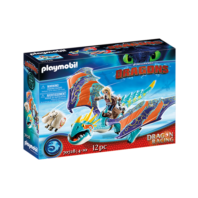 Playmobil Dragons - Dragon Racing: Astrid and Stormfly 70728