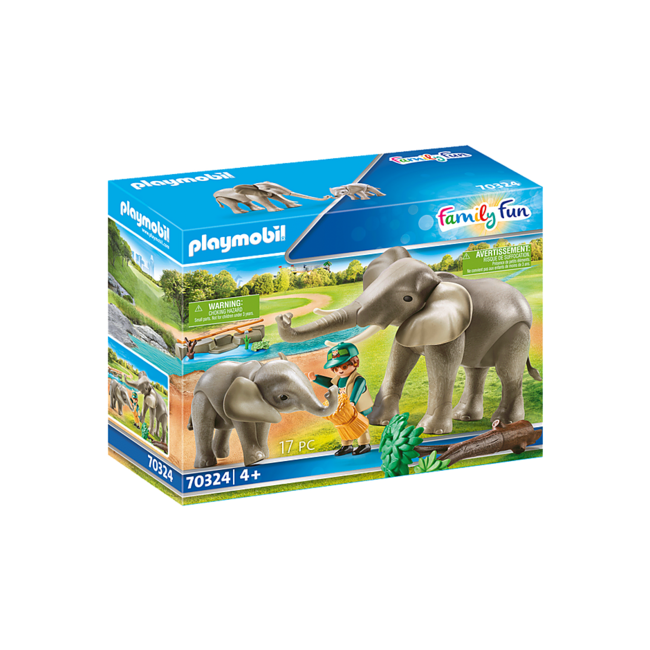 Playmobil Family Fun 70324 Elephant Habitat
