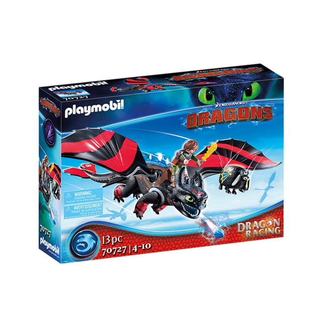 Playmobil Dragons 70727 Dragon Racing: Hiccup and Toothless