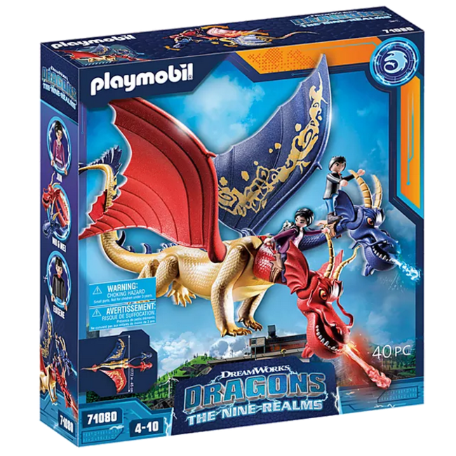 Playmobil Dragons - The Nines Realms - Wu & Wei 71080