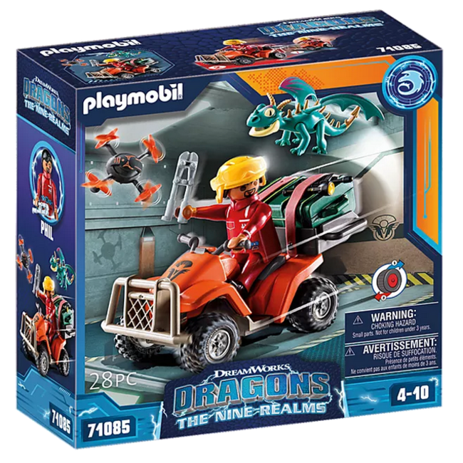 Playmobil Dragons: 71085 The Nines Realms - Icaris Quad