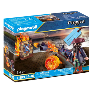 Playmobil Pirates - Pirate with Cannon Gift Set 71189