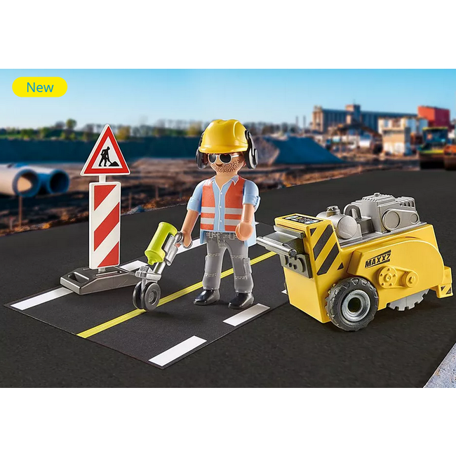Playmobil City Action - Construction Worker Gift Set 71185