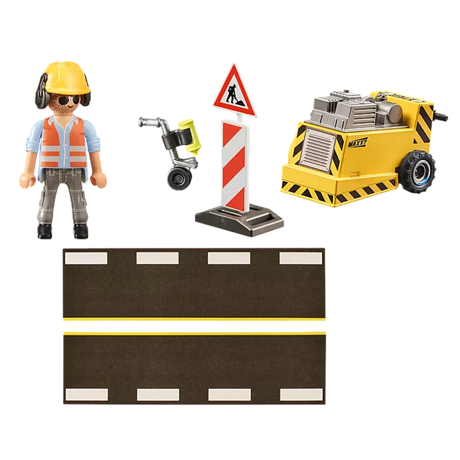 Playmobil City Action - Construction Worker Gift Set 71185
