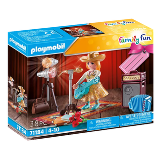 Playmobil Family Fun 71184 Country Singer Gift Set