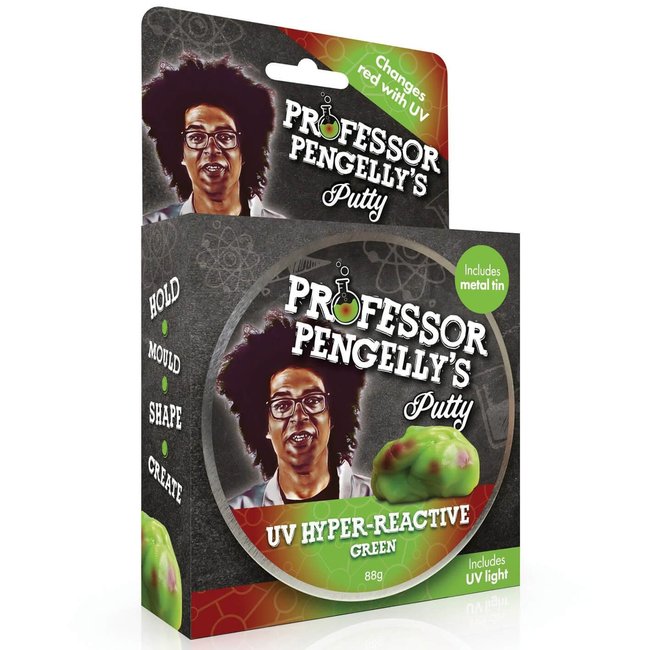 Professor Pengelly's Uv Hyper React Green Putty