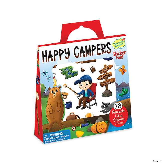 PK Happy Campers Sticker Tote SP87