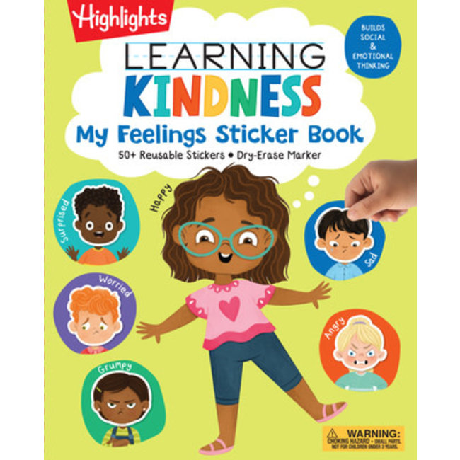 Learning Kindness: My Feelings Sticker Book