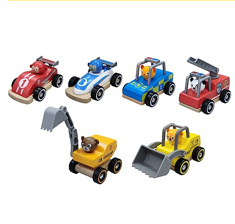 Hape Wild Riders Vehicle Asst E0486 - Kaos Kids