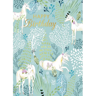 Calypso Card -Unicorn Forest CC1790