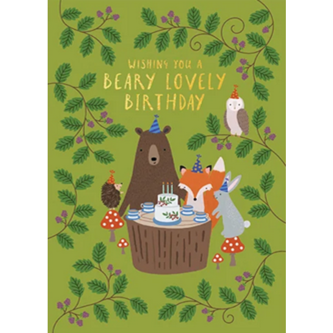 Calypso Greeting Card - Woodland Party CC1813