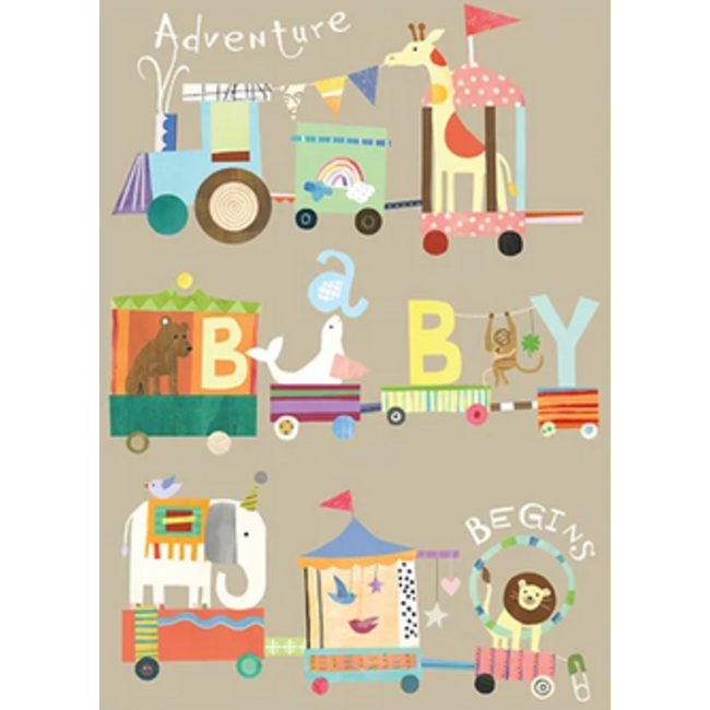 Calypso Card - CC1809 Baby Train