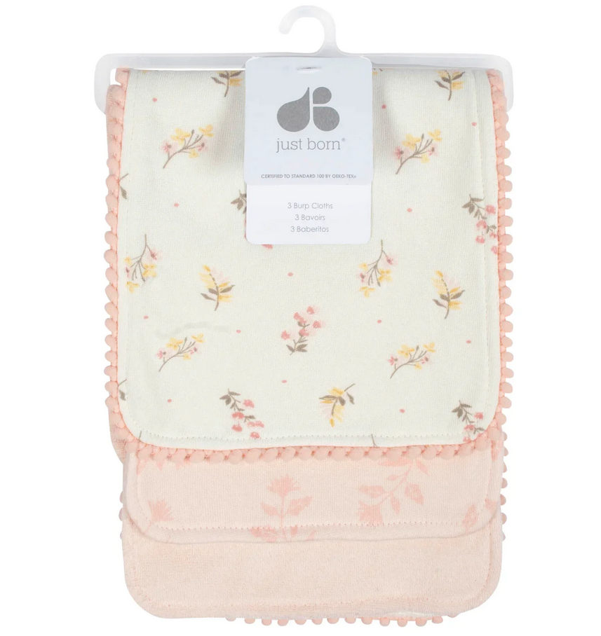 Just born sale burp cloths