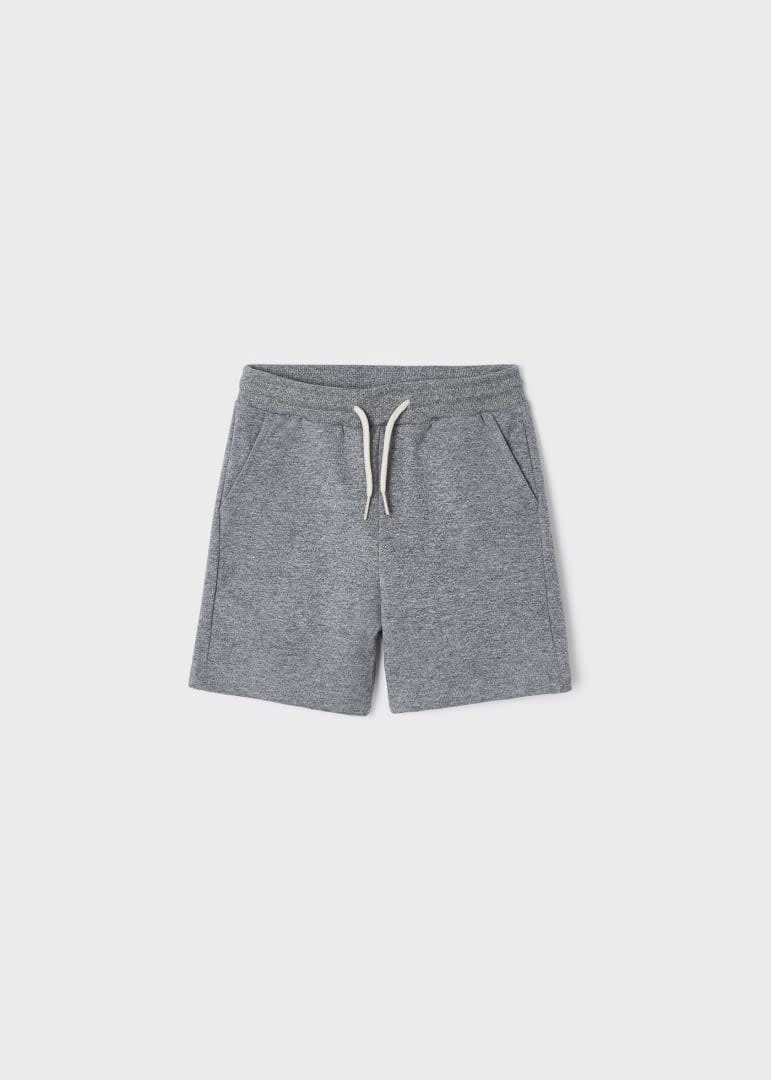 Mayoral 611 Basic Fleece Shorts - Grey (Regaliz Me) - Kaos Kids