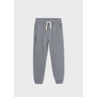 Mayoral Nukutavake 744 Basic Fleece Jogger Pant - Regaliz Me Grey