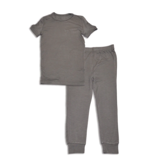 Silkberry Baby Bamboo SS Pajama Set Stormy WF4350