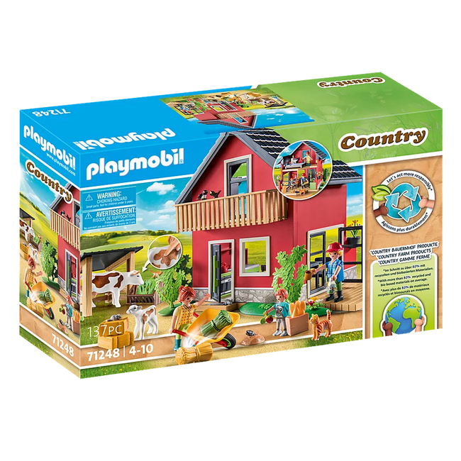 Playmobil Country 71248 Farmhouse with Outdoor Area