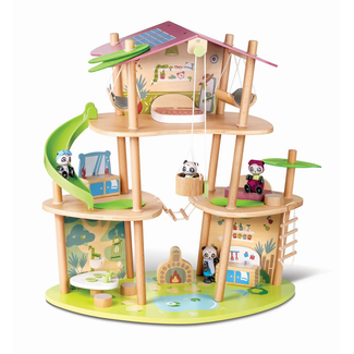 Hape - Pandas' Bamboo House - E3413