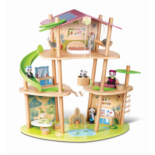 Hape - Pandas' Bamboo House - E3413