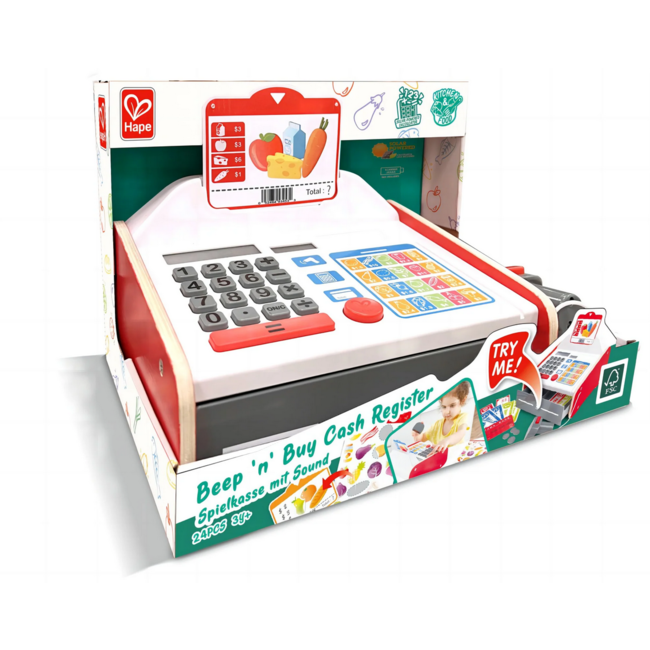 Hape Hape Beep 'n' Buy Cash Register E3184