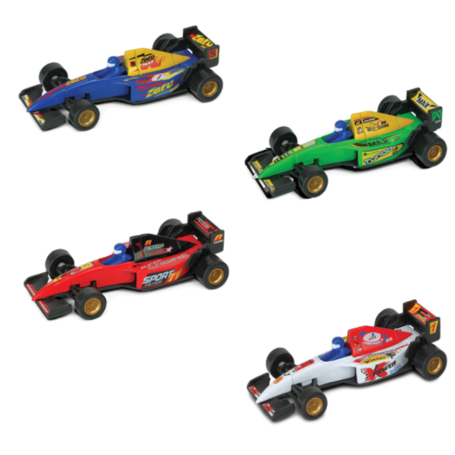 +Welly Die Cast Pull Back Formula Racers W9961
