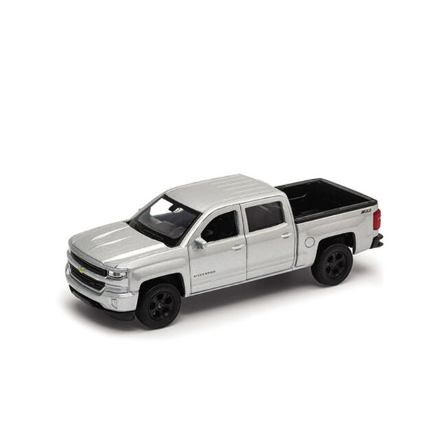 Welly Die Cast Pull Back Chevy Silverado Pickup W43750
