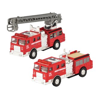 Die Cast Fire Engine - Pull Back DCFE