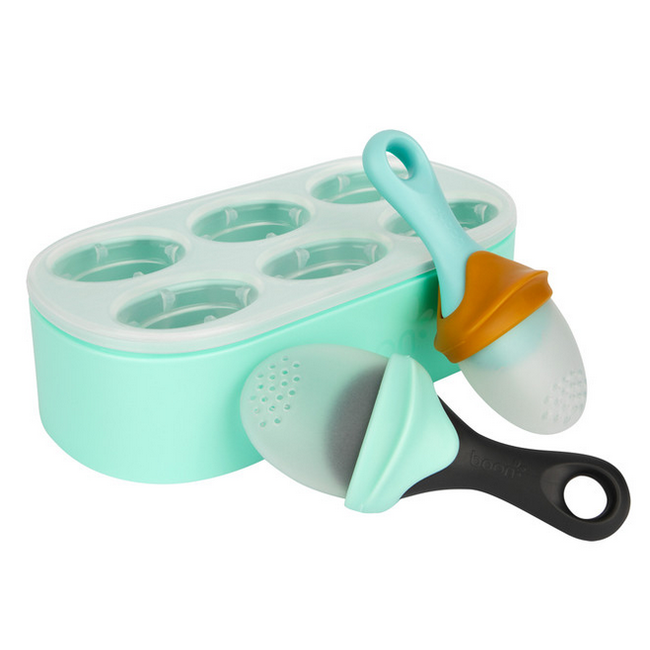 Boon Pulp Popsicle and Freezer Tray + Silicone Feeder