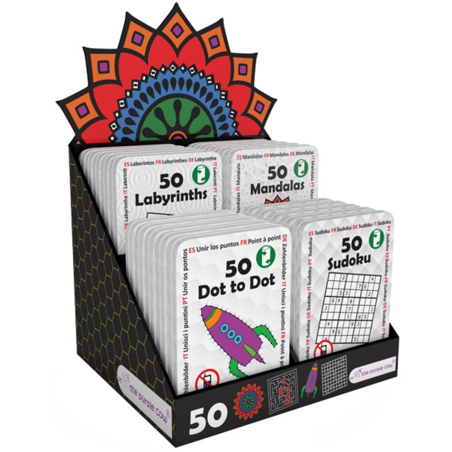 Purple Cow Travel Games - 50 Series