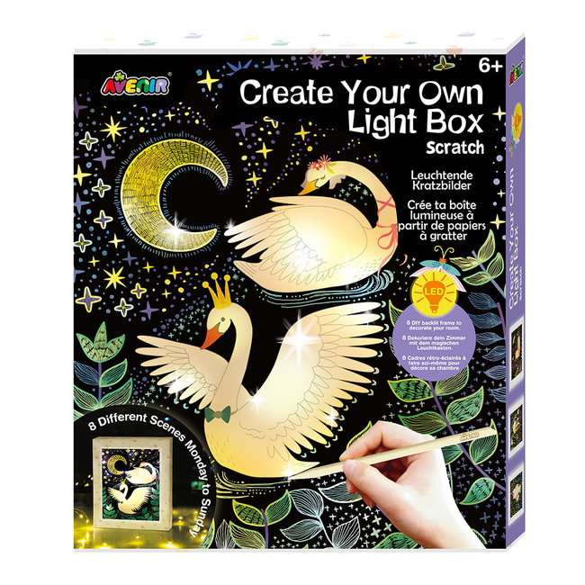 Avenir Create Your Own Scratch  Light Box  CH191434