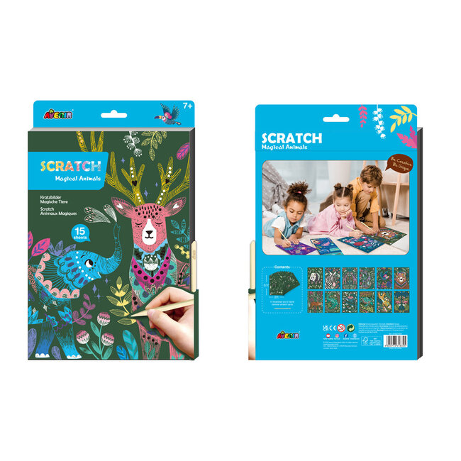 Avenir Scratch Pad - Magical Animals  CH221834