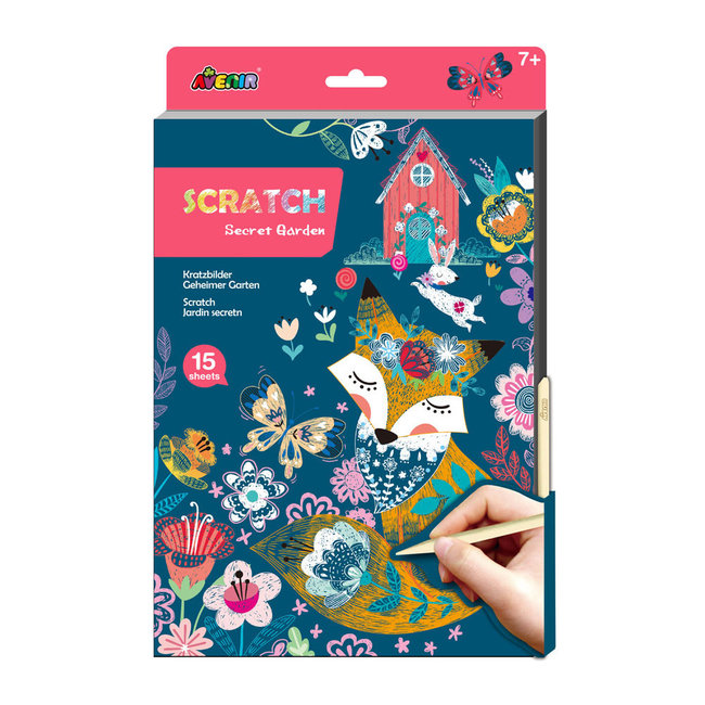 Avenir Scratch Pad - Secret Garden CH221833