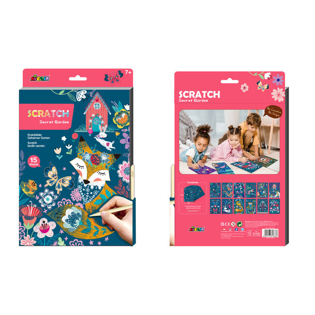 Avenir Scratch Pad - Secret Garden CH221833