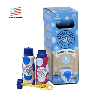 Bubble Tree  2- 4oz Bottles of Bubbles W/1 L Refill  BT51477