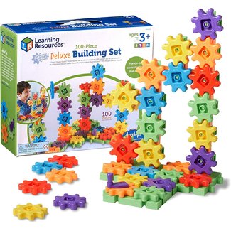 Learning Resources Gears! Gears! Gears! 100Pc Deluxe Building Set LER9162