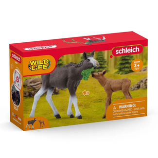 Schleich Wild Life Moose Family 42629