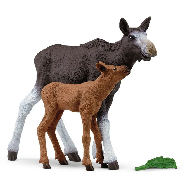 Schleich Wildlife Moose Family 42629